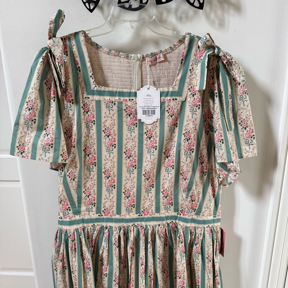 Ivy City Co Sonnet Midi Dress in Vintage Rose 22W NWT - Picture 4 of 15